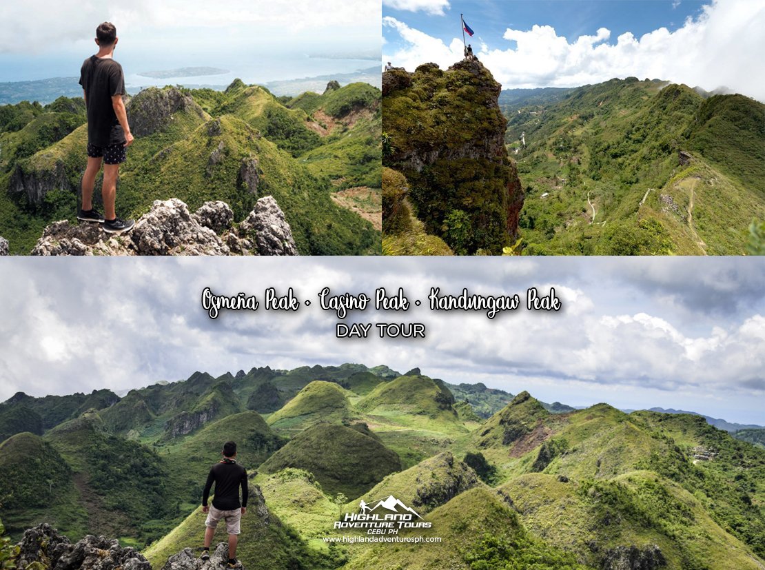 Osmeña Peak + Casino Peak + Kandungaw Peak - Highland Adventure Tours